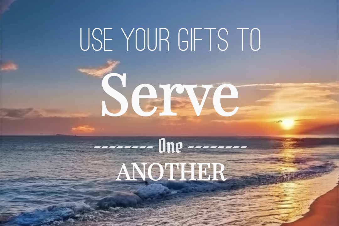 Serve one another